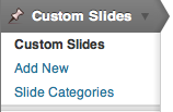 custom-slide-menu