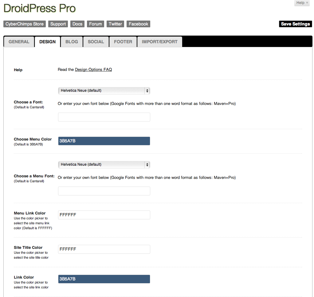 droidpress-pro-design-tab