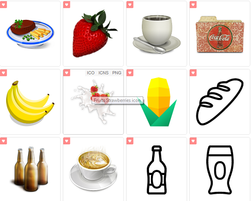 IconArchive Food and Drinks Icons