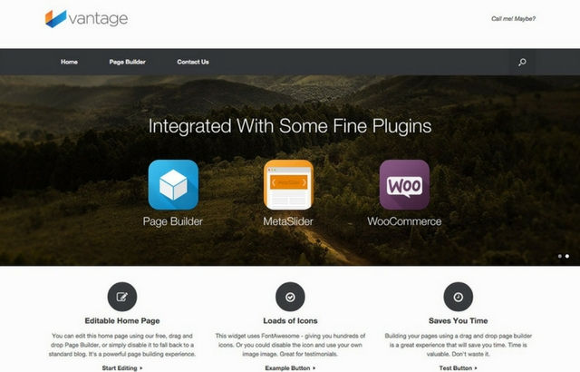 Vantage WordPress Theme