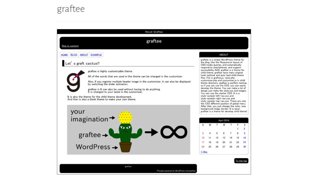 Graftee Directory WordPress theme