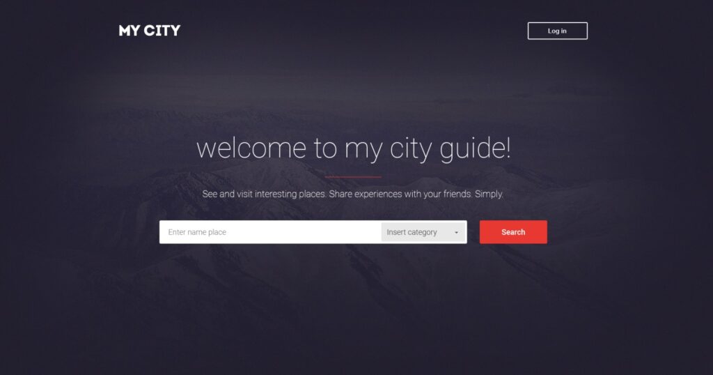 MyCity Directory WordPress Theme
