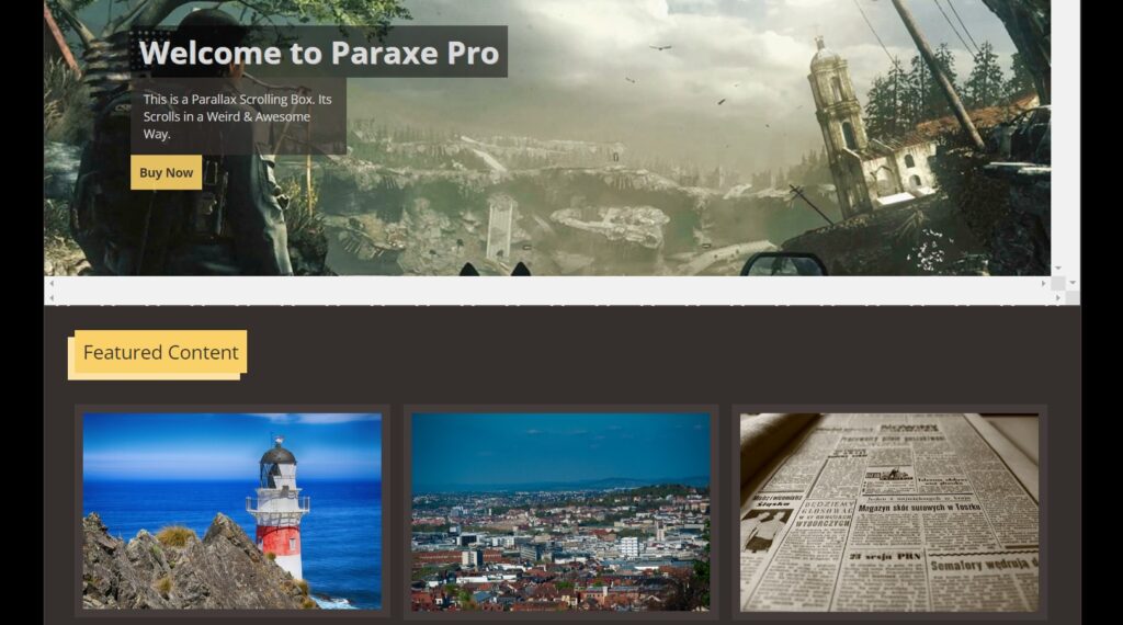 Paraxe Directory WordPress theme