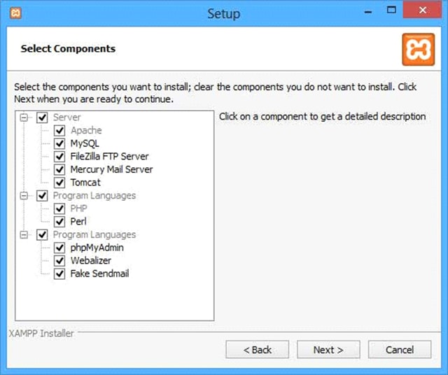Select components