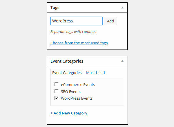 Organizing Multiple Events with Event Espresso