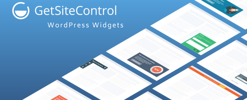 GetSiteControl- WordPress Widgets