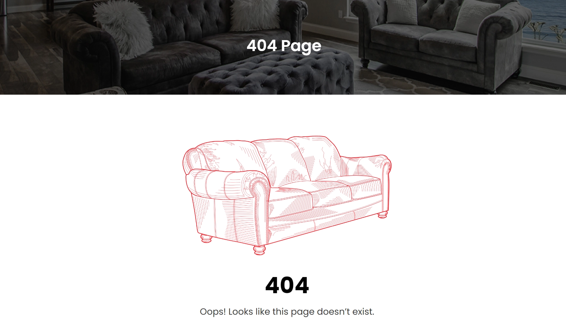 Interior design - 404 page