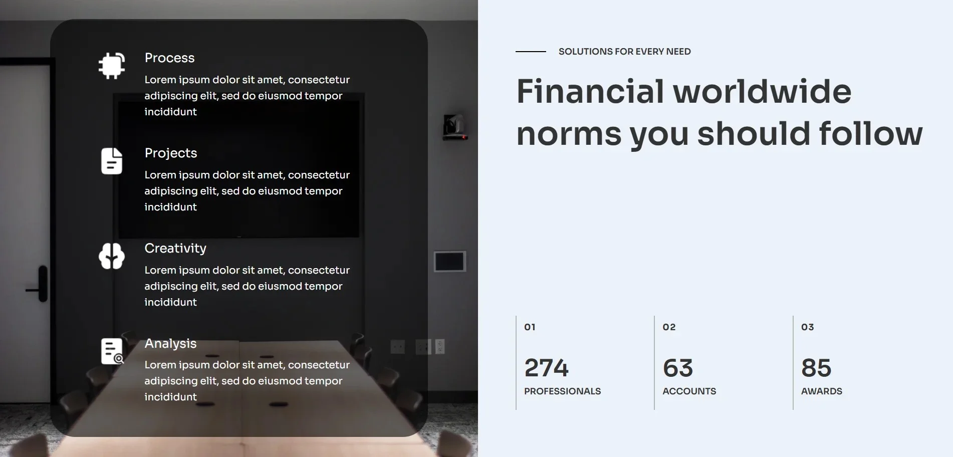 Accountant About us page