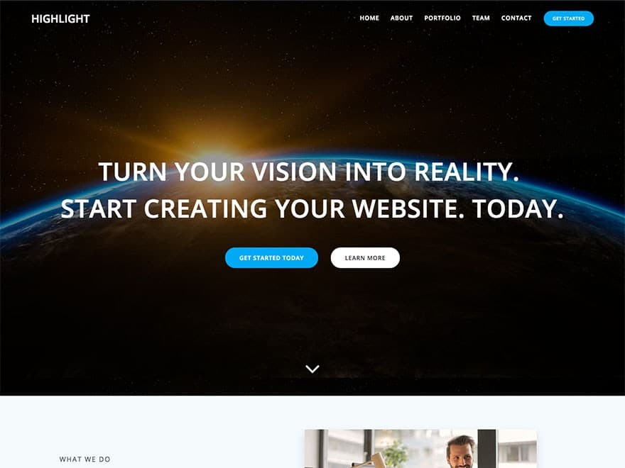 Highlight WordPress Theme
