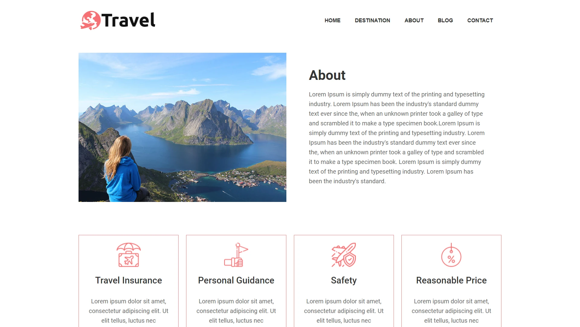travel agency wordpress theme free download