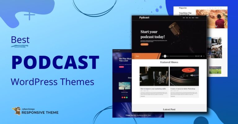 Best Podcast WordPress Themes
