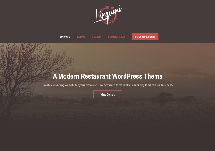 Linguini WordPress Theme