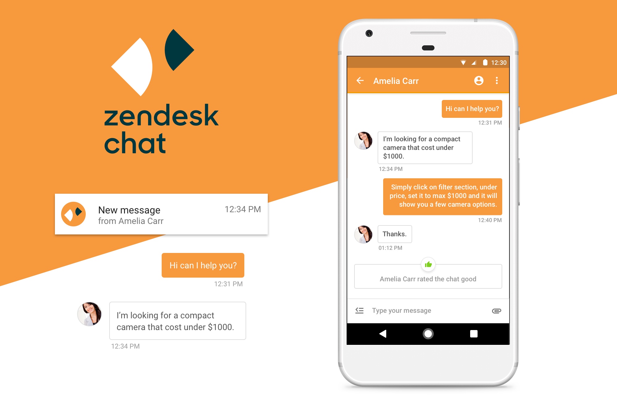 Zendesk-  Live chat WordPress plugin