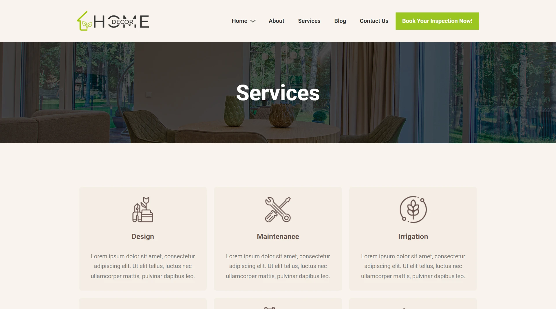 home designing websites