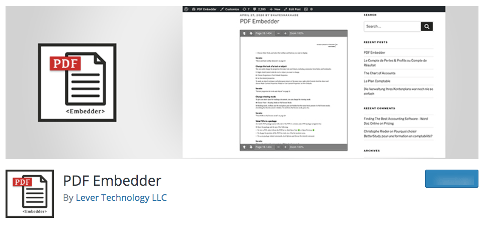 PDF Embedder WP