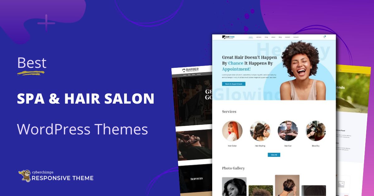 Best Spa & Hair Salon WordPress Themes