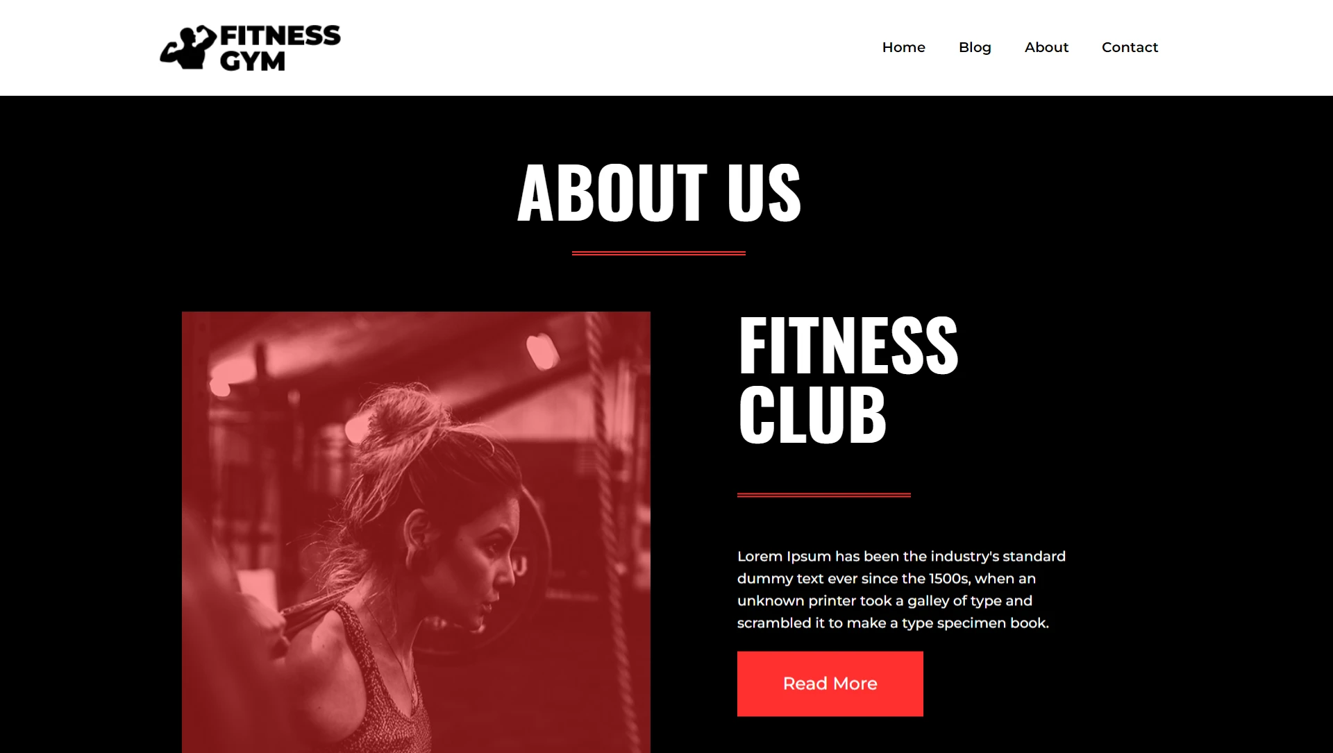 fitness trainer website