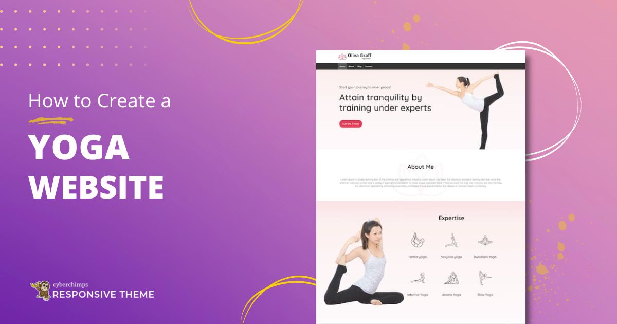 How to create a Yoga Website Website