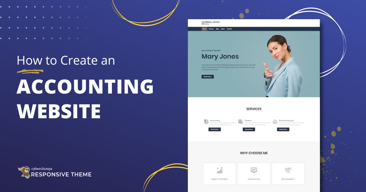 How to create an Accounting Website