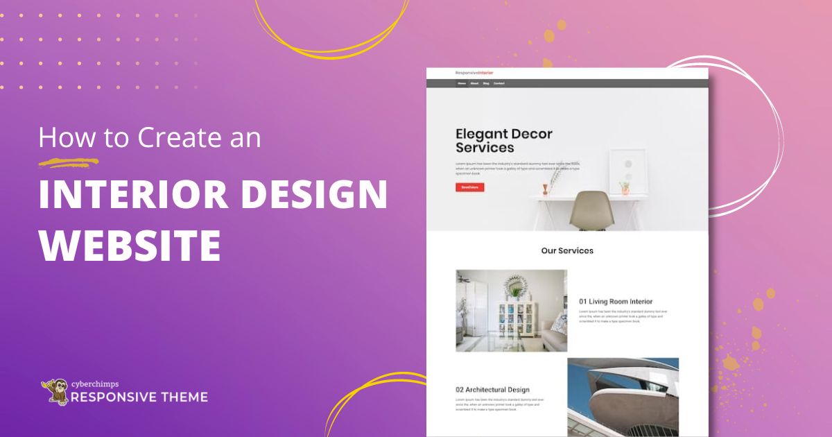 How to create an Interior Design Website