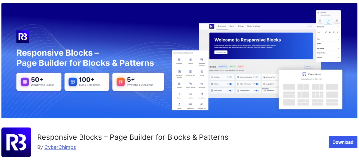 responsive blocks