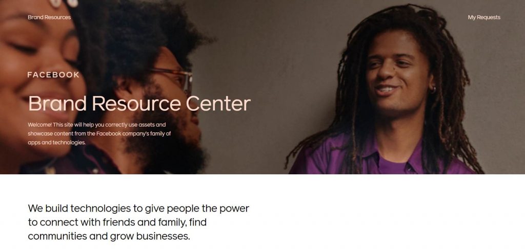 Facebook brand resource center