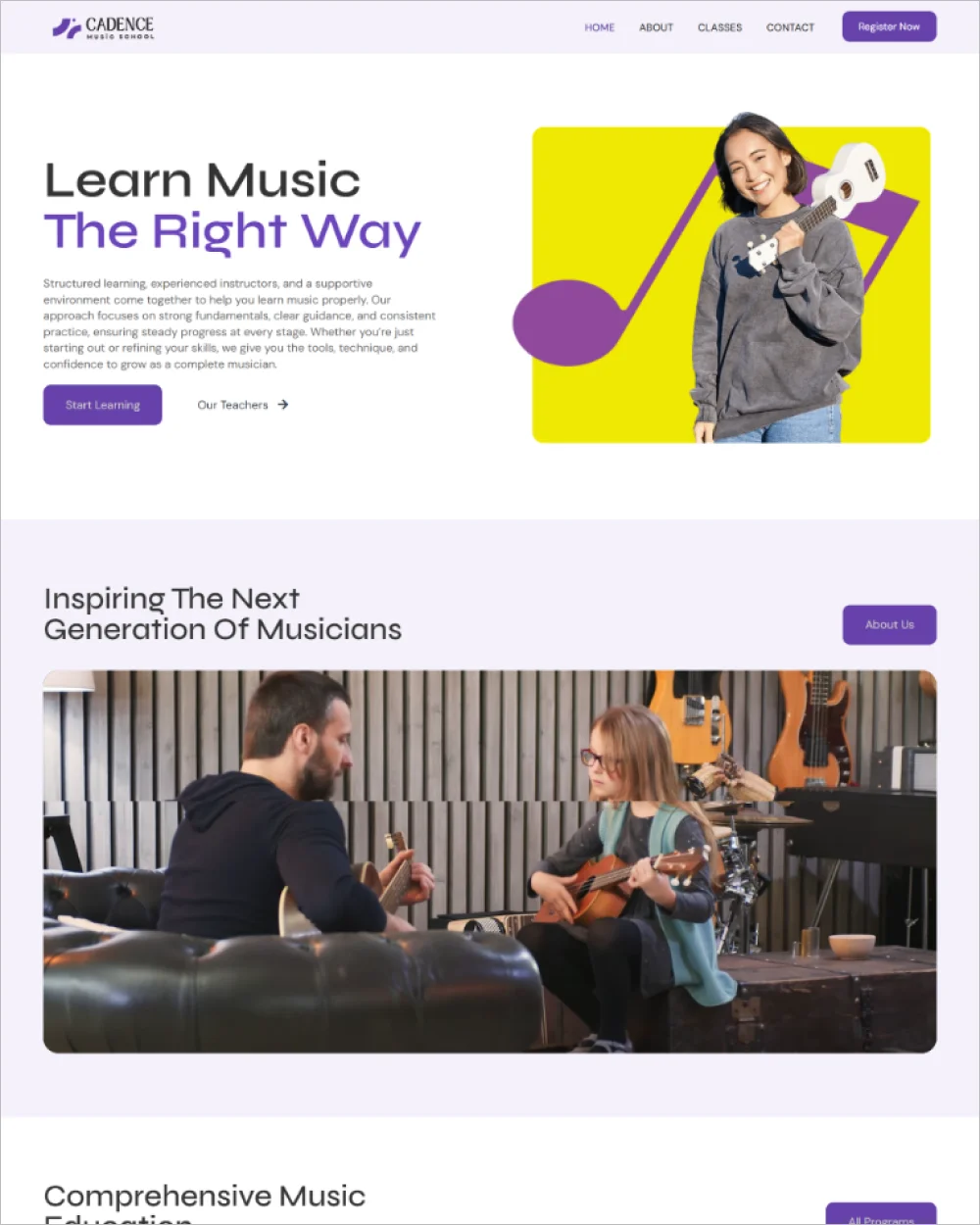 School WordPress Template