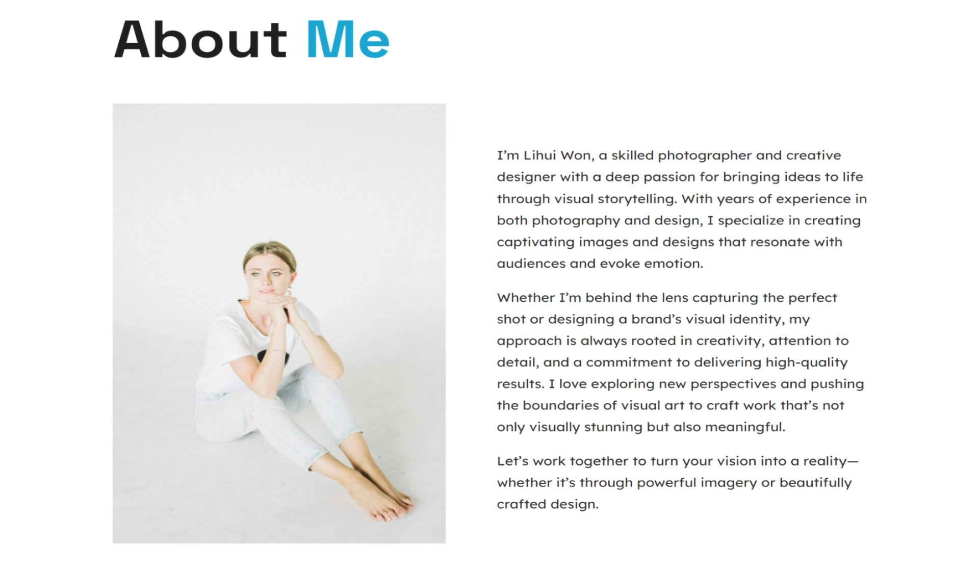 Portfolio - About