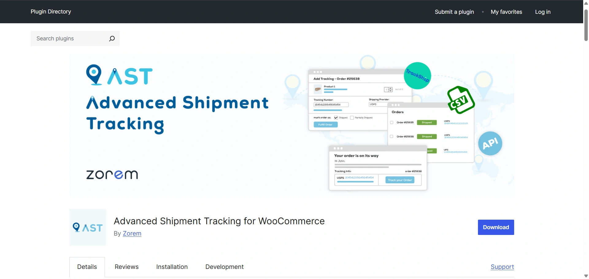 Advanced Shipment Tracking for WooCommerce