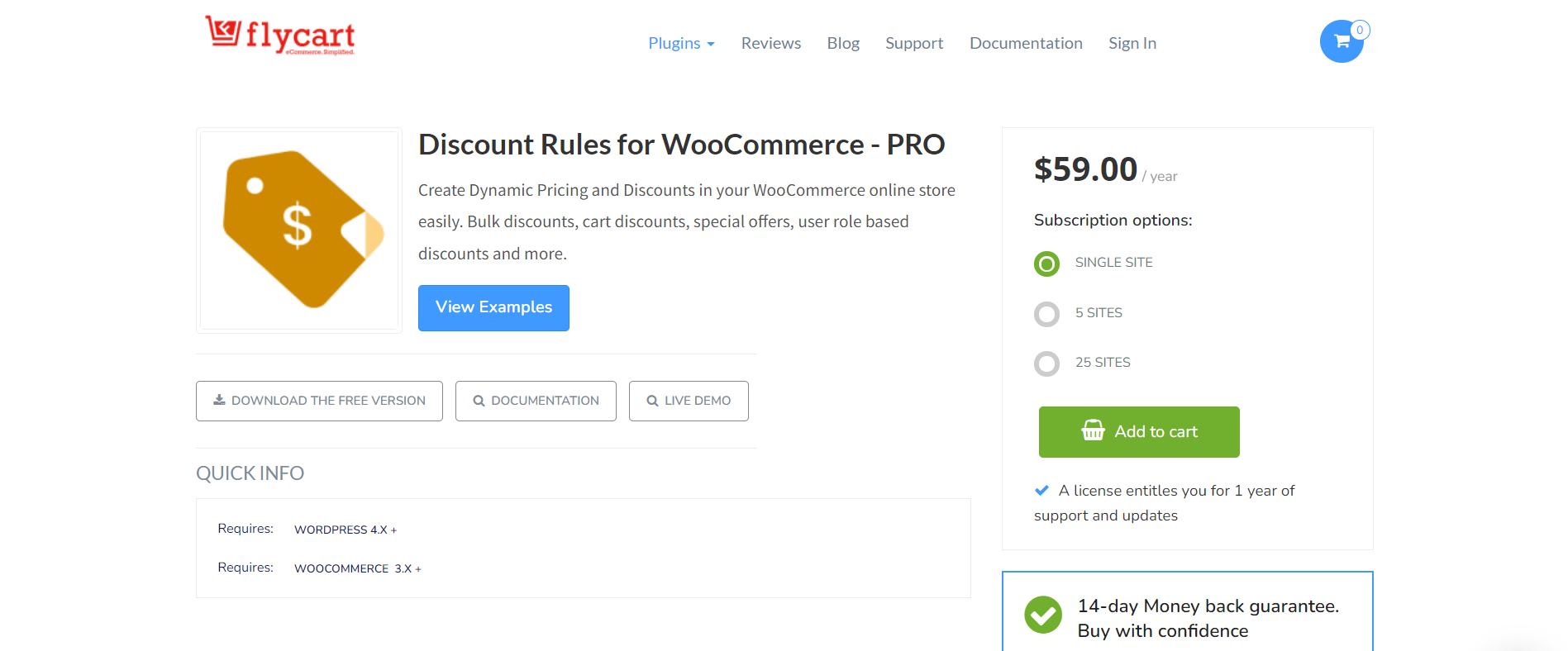 Discount Rules for WooCommerce dynamic pricing
