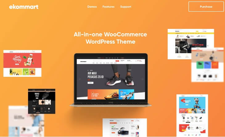 Ekommart E-Commerce WordPress theme