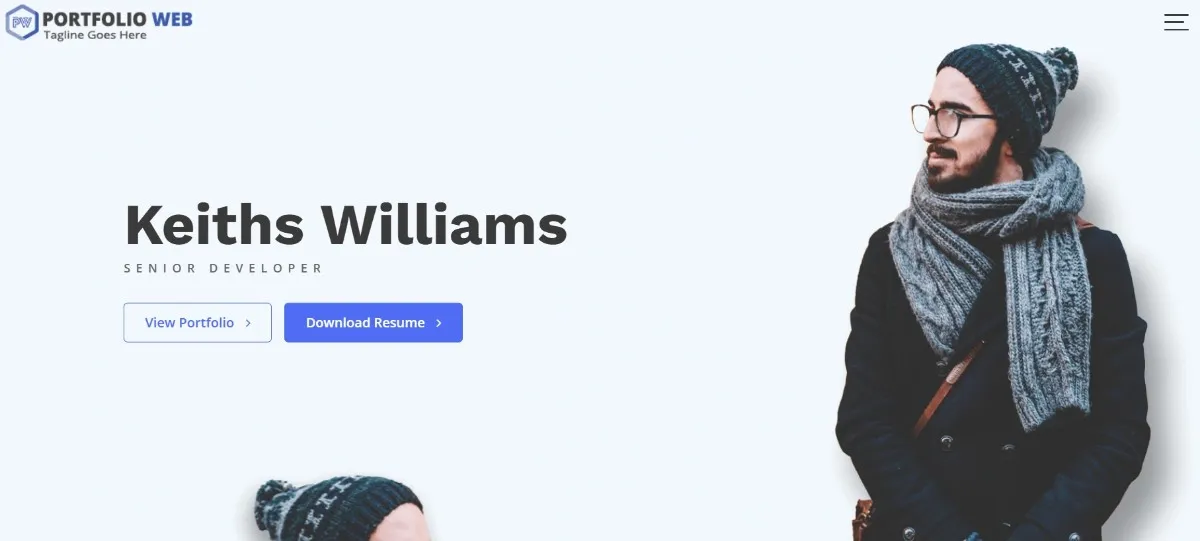 Portfolio Web Theme