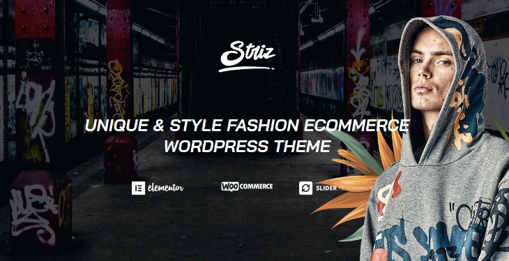 Striz E-Commerce WordPress theme