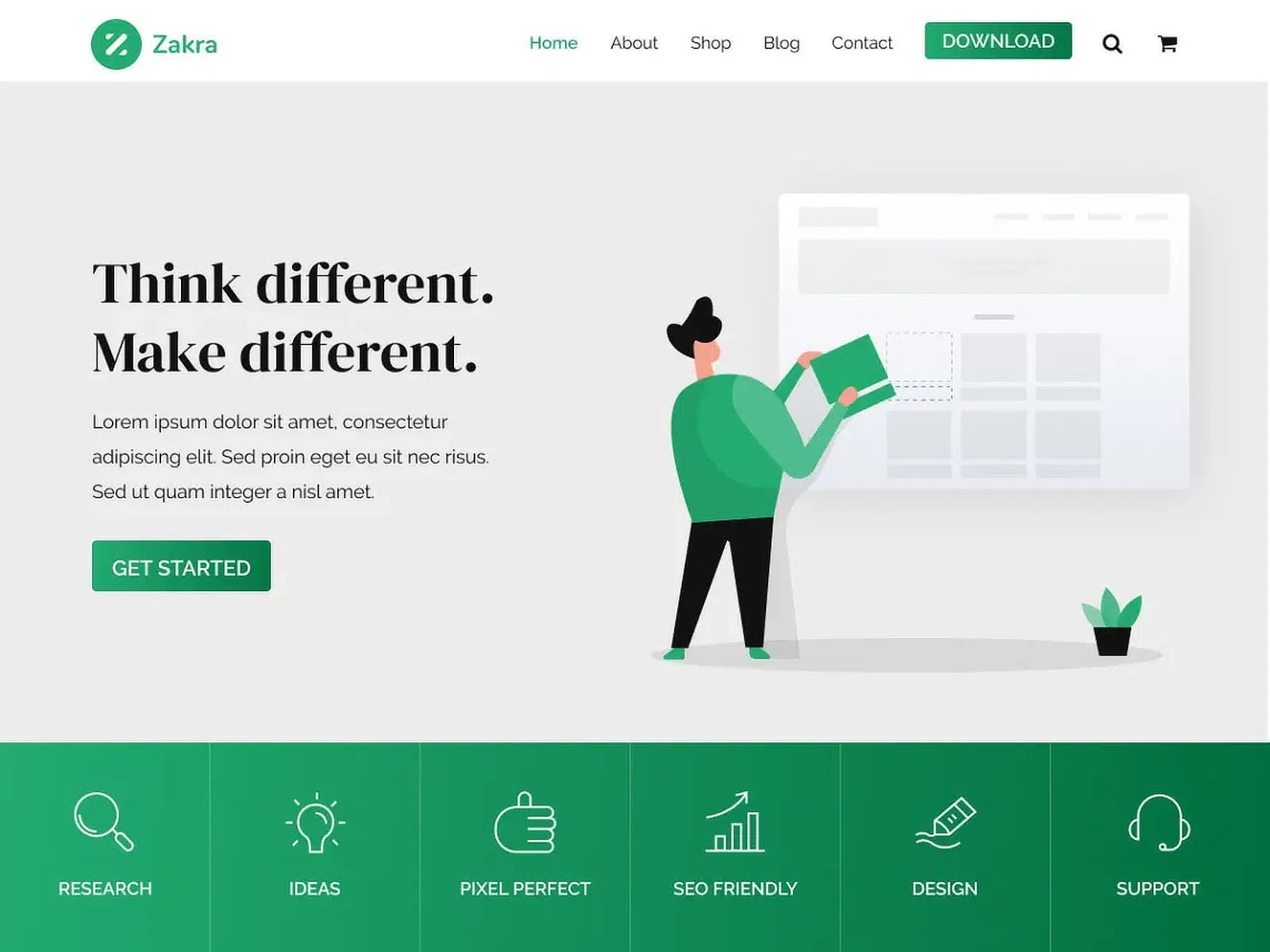 zakra theme