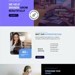 Digital Agency WordPress Template