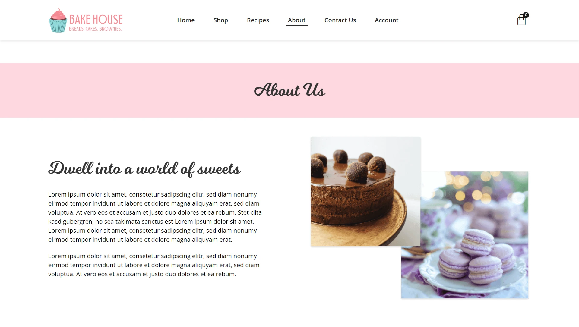 Cake Shop PSD, 3,000+ High Quality Free PSD Templates for Download
