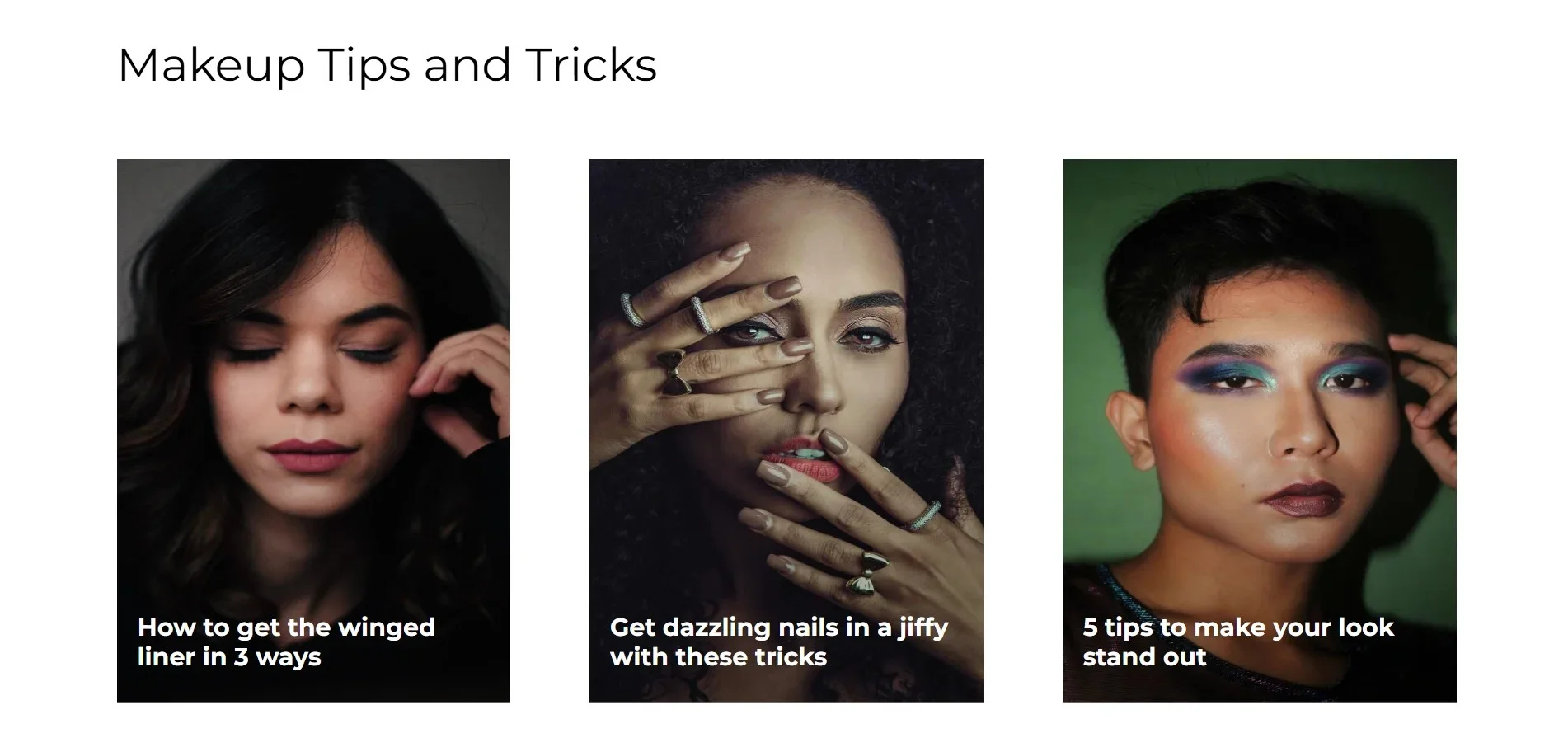 Makeup-Pro Tips and Tricks page