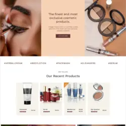 Makeup Pro WordPress Template