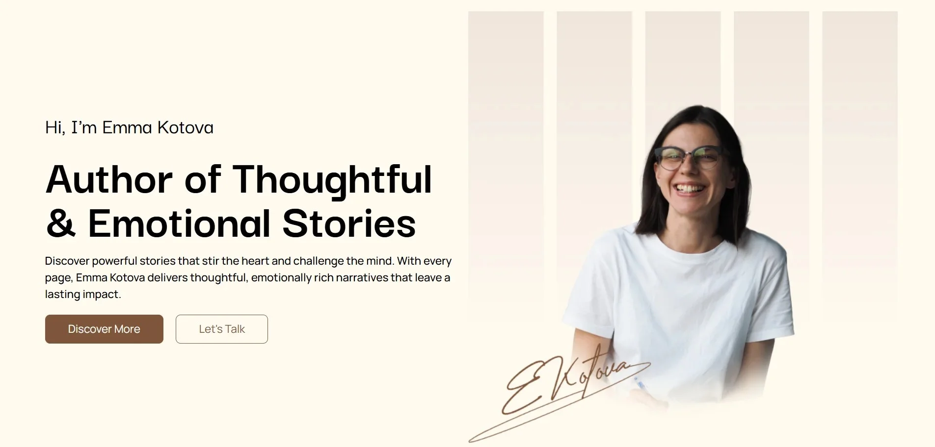 Book-Author About us page