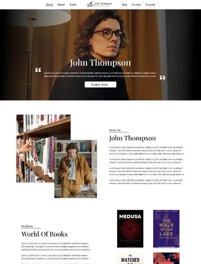 WordPress Theme For Writers