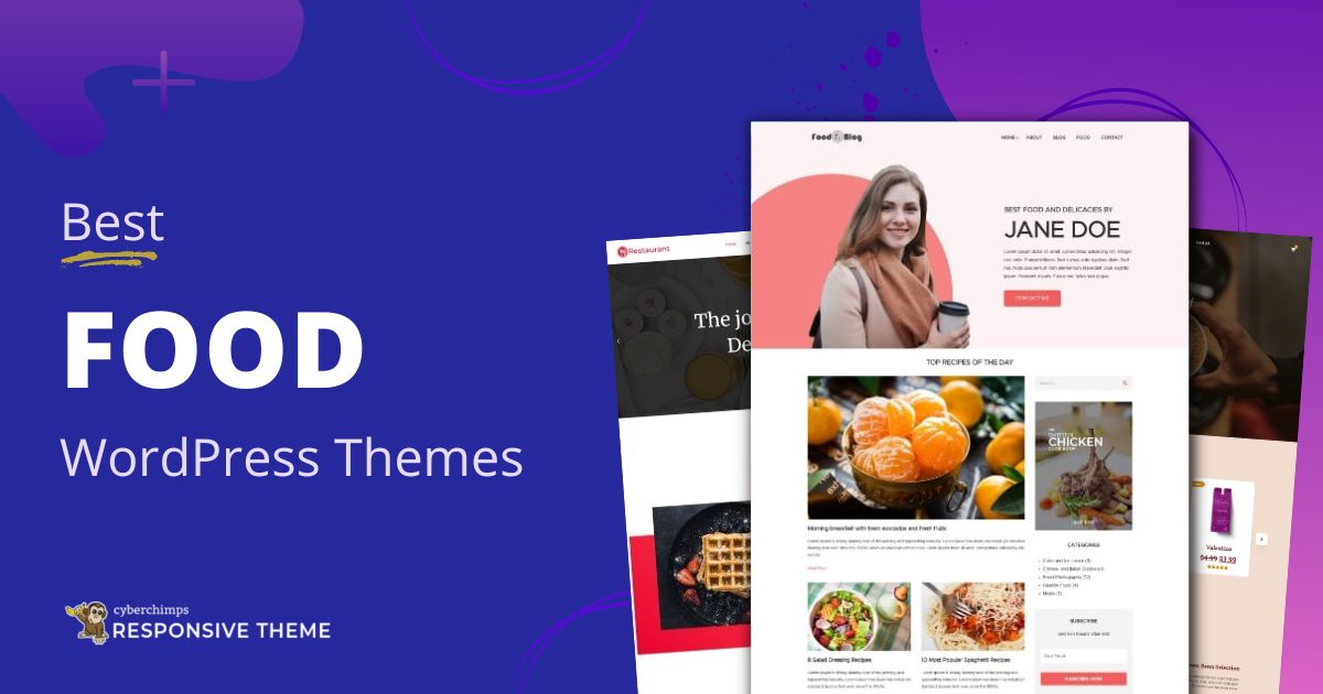 Best Food WordPress Themes