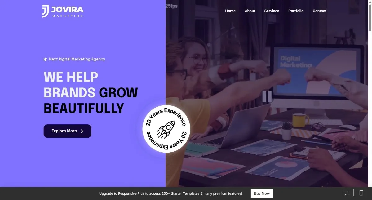 digital marketing template