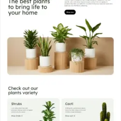 Nature Leaf WordPress Template