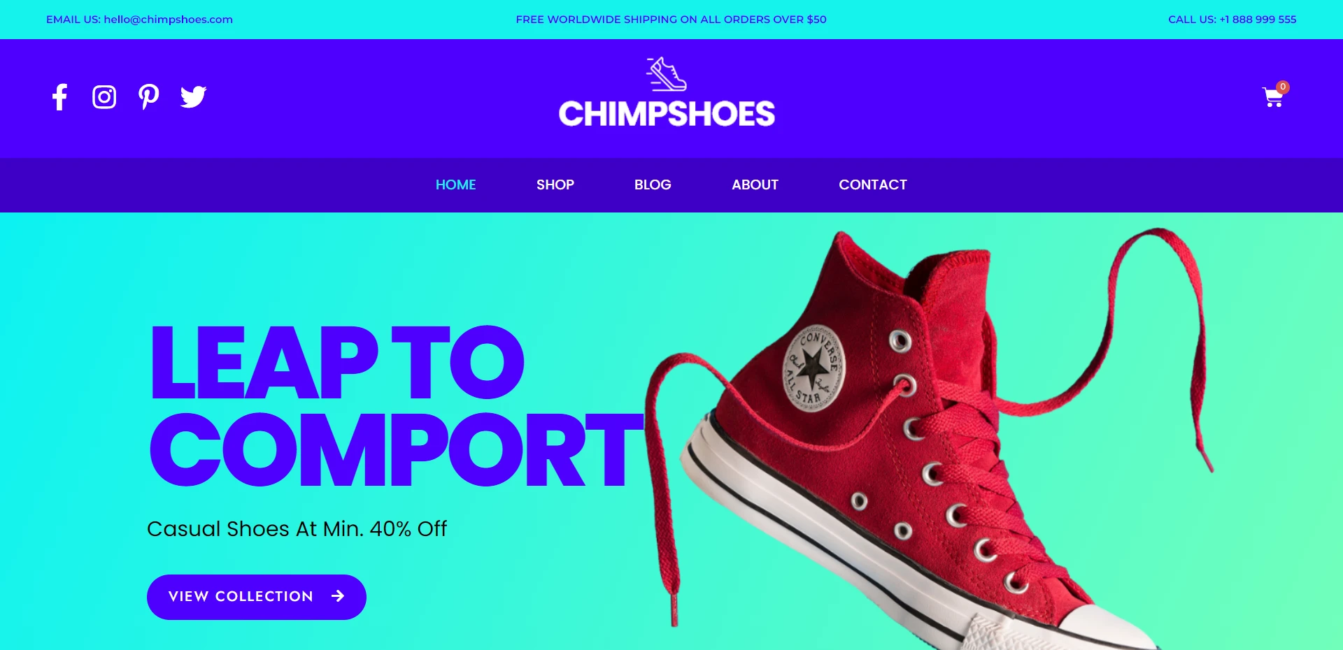 Shoes-Store Starter Template