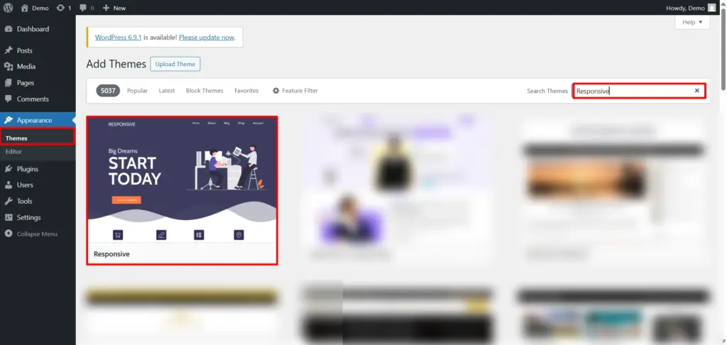 Add new theme