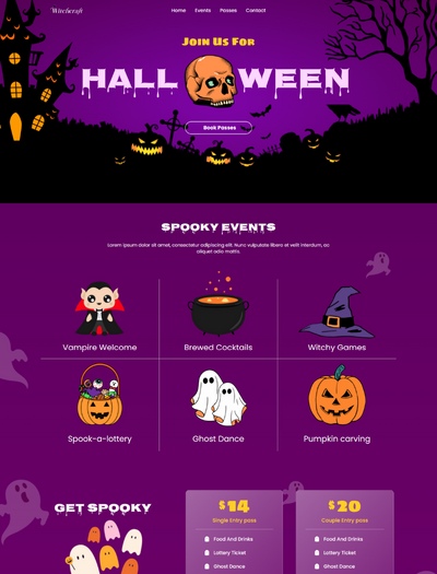 Halloween WordPress Theme