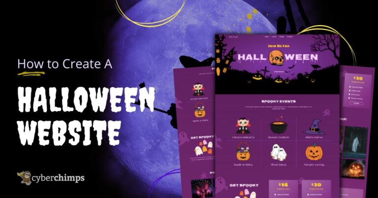 How to Create a Halloween Website