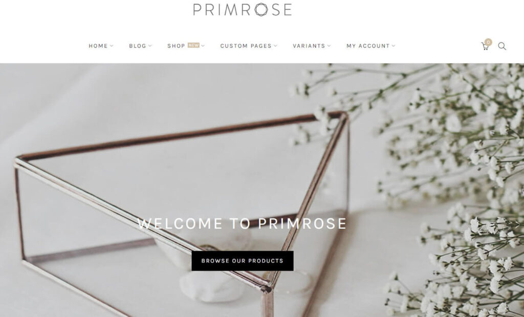 Primose WordPress theme