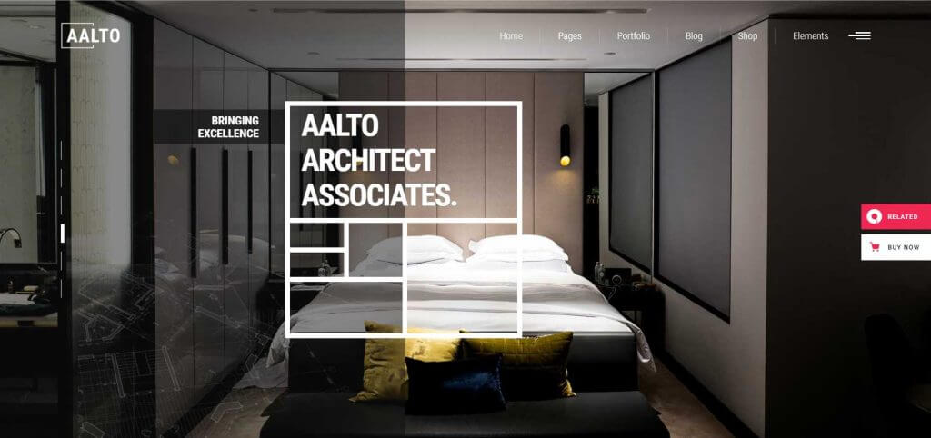 Aalto Interior Design WordPress Themes