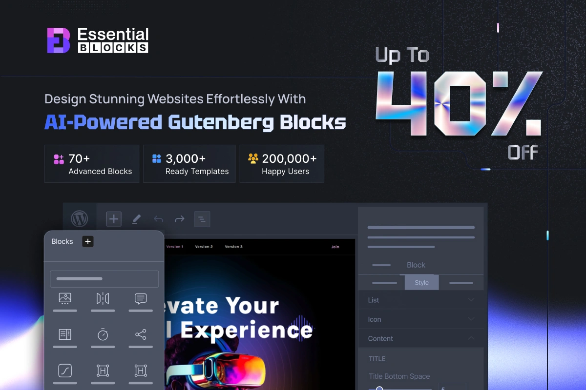Essential Blocks